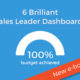 sales dashboard gauge